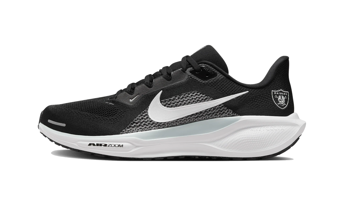 Overkicks - Nike Air Zoom Pegasus 41 Las Vegas Raiders (2025) (IB3201-001) - vista lateral