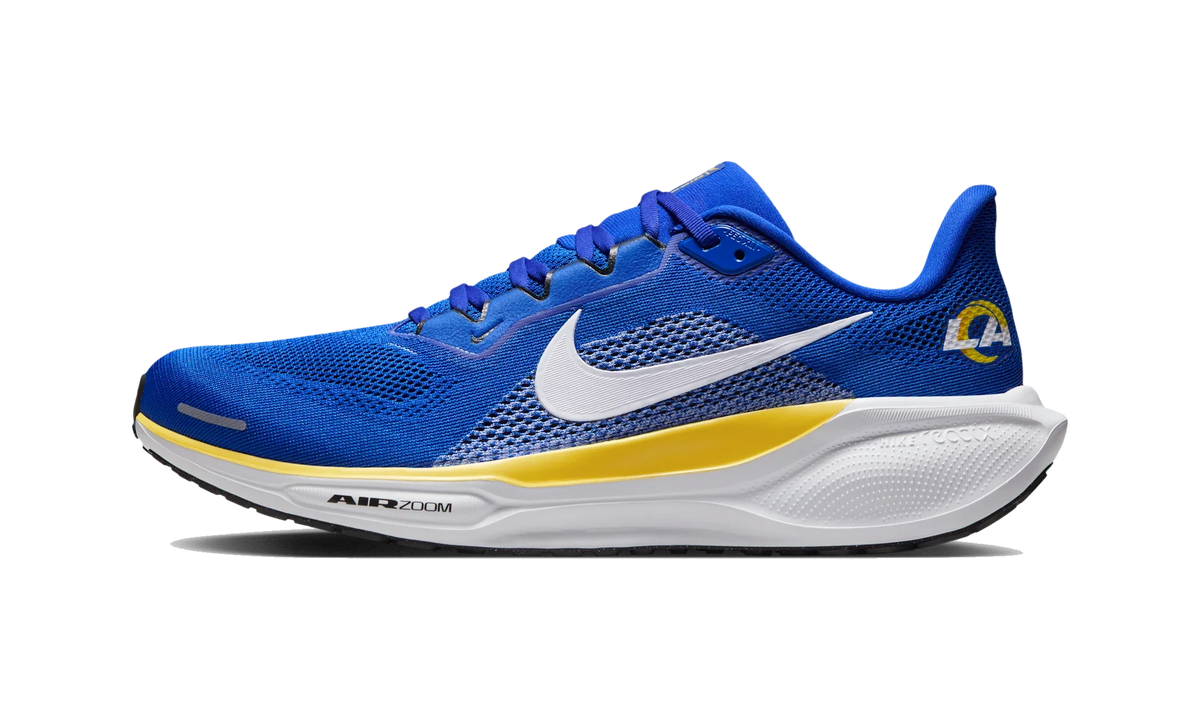 Overkicks - Nike Air Zoom Pegasus 41 Los Angeles Rams (2025) (IB3199-400) - vista lateral