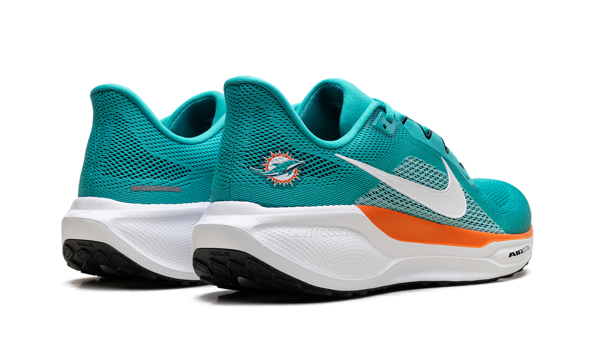 Overkicks - Nike Air Zoom Pegasus 41 Miami Dolphins (2025) (IB3200-300) - par completo