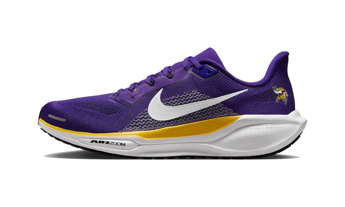 Overkicks - Nike Air Zoom Pegasus 41 Minnesota Vikings (2025) (IB3188-500) - vista lateral