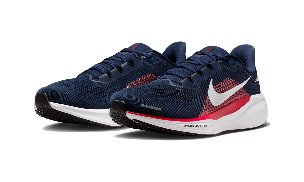 Overkicks - Nike Air Zoom Pegasus 41 New England Patriots (2025) (IB3205-400) - vista trasera