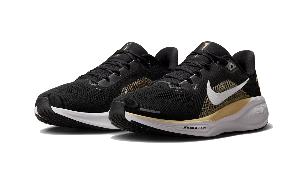 Overkicks - Nike Air Zoom Pegasus 41 New Orleans Saints (2025) (IB3212-001) - vista trasera