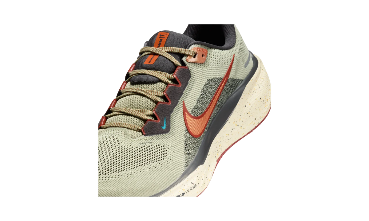 Overkicks - Nike Air Zoom Pegasus 41 Olive Aura (II4472-371) - detalle lateral interior