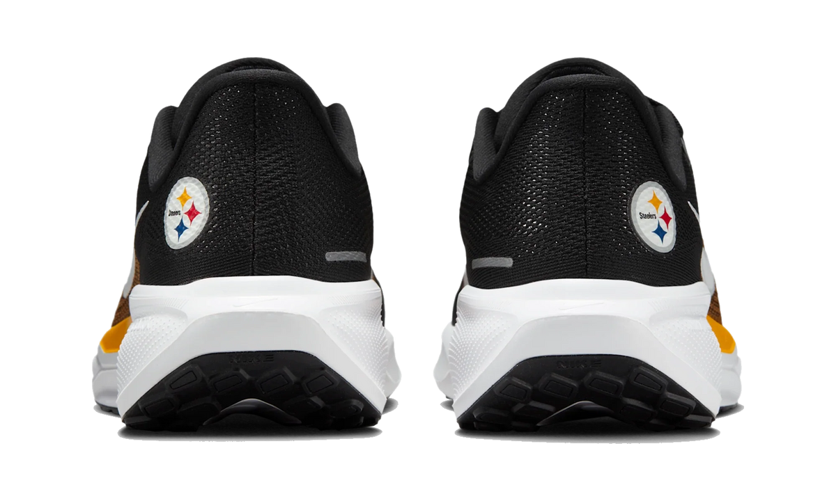 Overkicks - Nike Air Zoom Pegasus 41 Pittsburgh Steelers (2025) (IB3213-001) - detalle talon