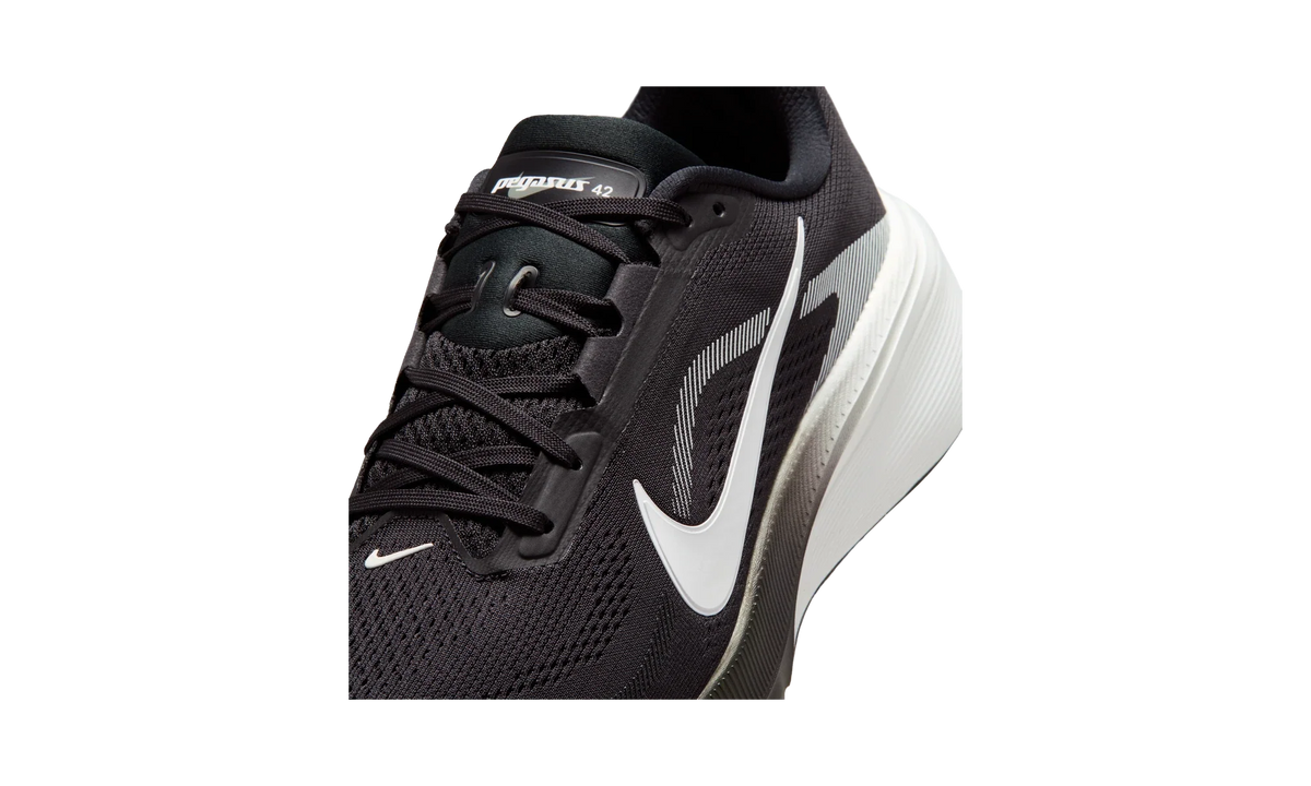 Overkicks - Nike Air Zoom Pegasus 42 Black White (IB1873-001) - detalle lateral interior