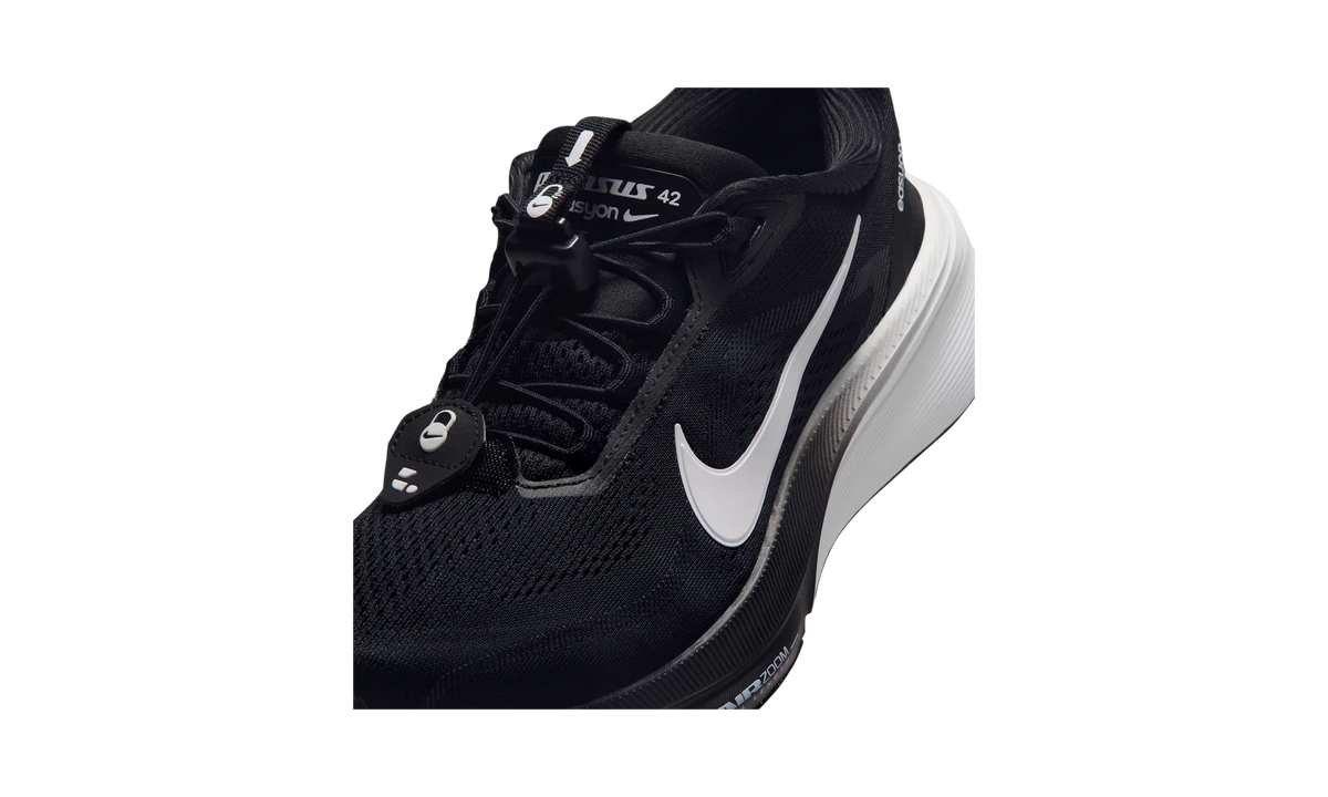 Overkicks - Nike Air Zoom Pegasus 42 EasyOn Black White (Womens) (IH1850-001) - detalle lateral interior