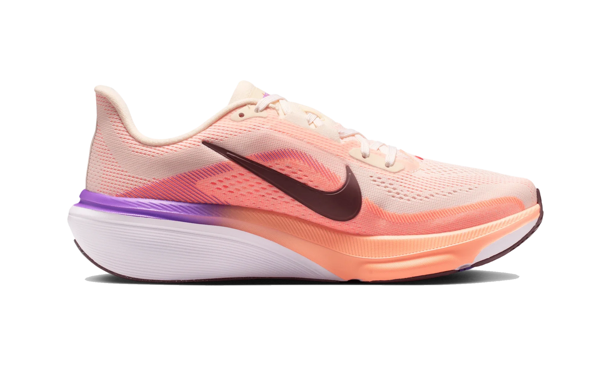 Overkicks - Nike Air Zoom Pegasus 42 Orange Pulse Bright Violet (Womens) (IB1881-113) - detalle suela