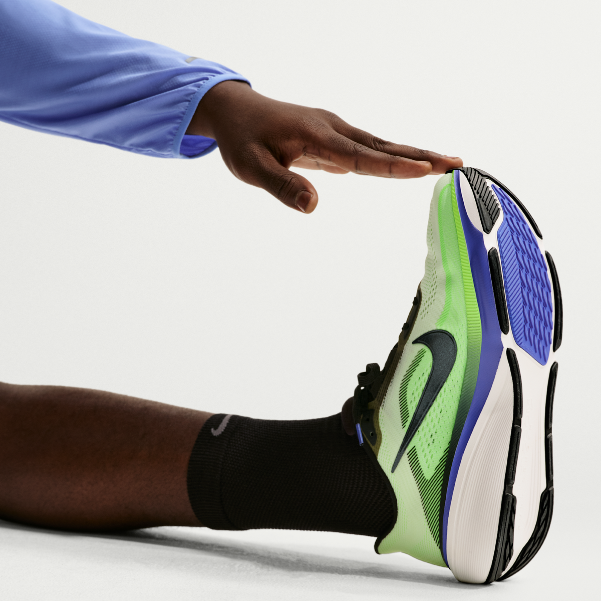 Overkicks - Nike Air Zoom Pegasus 42 Volt Tint Sapphire (IB1873-702) - detalle