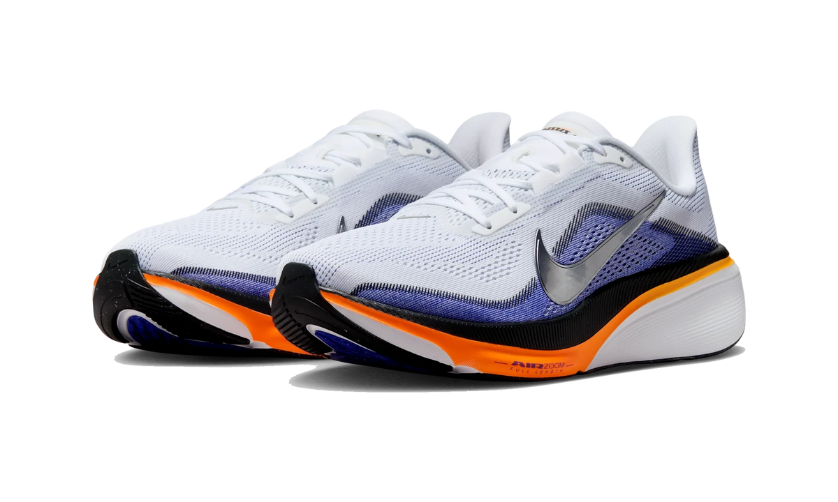 Overkicks - Nike Air Zoom Pegasus 42 White Lapis Total Orange (IB1873-102) - vista trasera