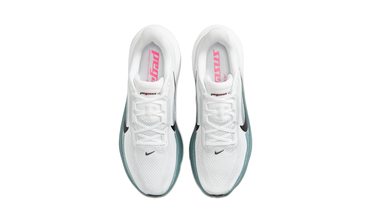 Overkicks - Nike Air Zoom Pegasus 42 White Mineral Slate (IB1873-110) - vista superior