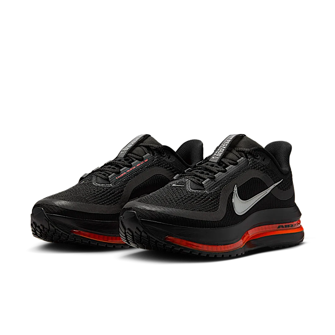 Overkicks - Nike Air Zoom Pegasus Premium Black Bright Crimson (Womens) (HQ2593-003) - vista trasera