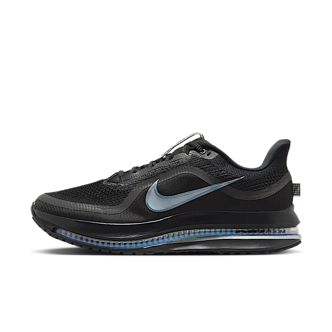 Overkicks - Nike Air Zoom Pegasus Premium Black Metallic Silver (HQ2592-005) - vista lateral