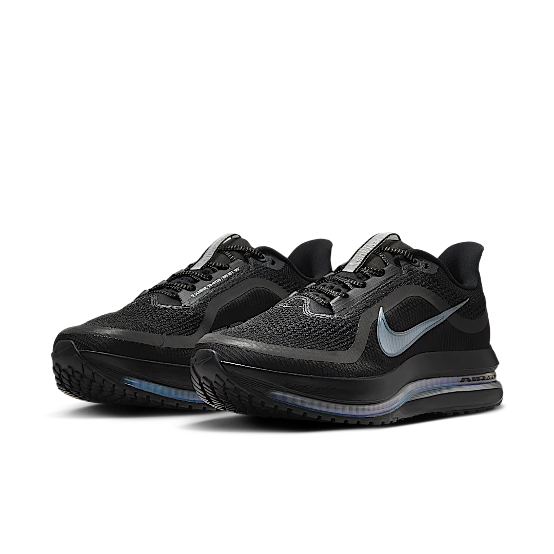 Overkicks - Nike Air Zoom Pegasus Premium Black Metallic Silver (HQ2592-005) - vista trasera