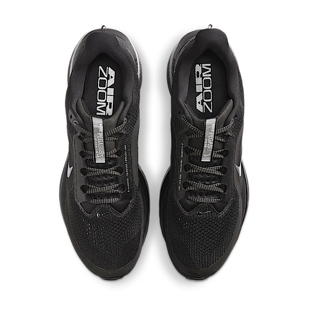 Overkicks - Nike Air Zoom Pegasus Premium Black Metallic Silver (HQ2592-005) - par completo