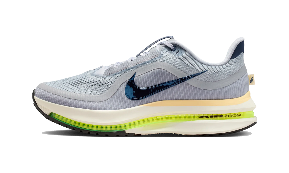 Overkicks - Nike Air Zoom Pegasus Premium Grey Navy Pewter Sail (IR1815-012) - vista lateral