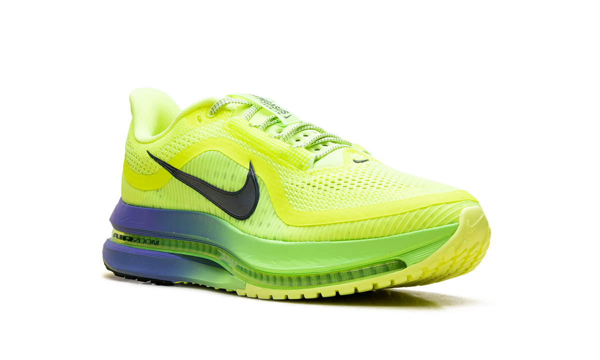 Overkicks - Nike Air Zoom Pegasus Premium Lime Blast Sapphire (HQ2592-702) - detalle lateral interior