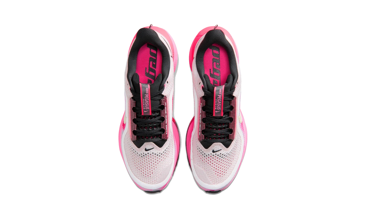 Overkicks - Nike Air Zoom Pegasus Premium Pearl Pink Hyper Pink Summit White (Womens) (IR1811-664) - vista superior