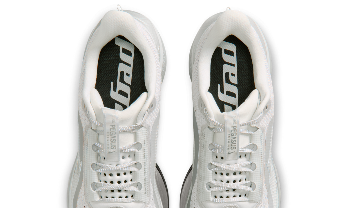 Overkicks - Nike Air Zoom Pegasus Premium Photon Dust Black Metallic Silver (IR1229-001) - vista superior