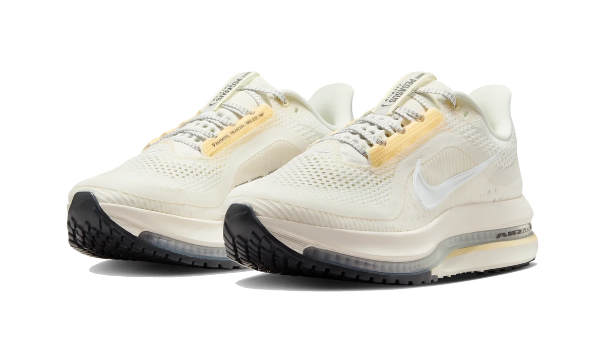 Overkicks - Nike Air Zoom Pegasus Premium Sail Alabaster (Womens) (HQ2593-104) - vista trasera