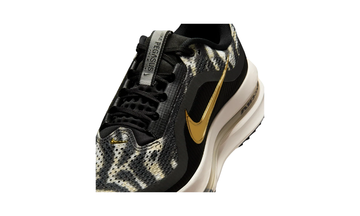 Overkicks - Nike Air Zoom Pegasus Premium Zebra (Womens) (IQ0368-010) - detalle lateral interior