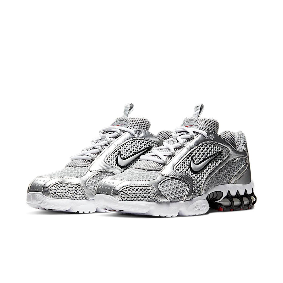 Overkicks - Nike Air Zoom Spiridon Cage 2 Metallic Silver (CJ1288-001) - vista trasera