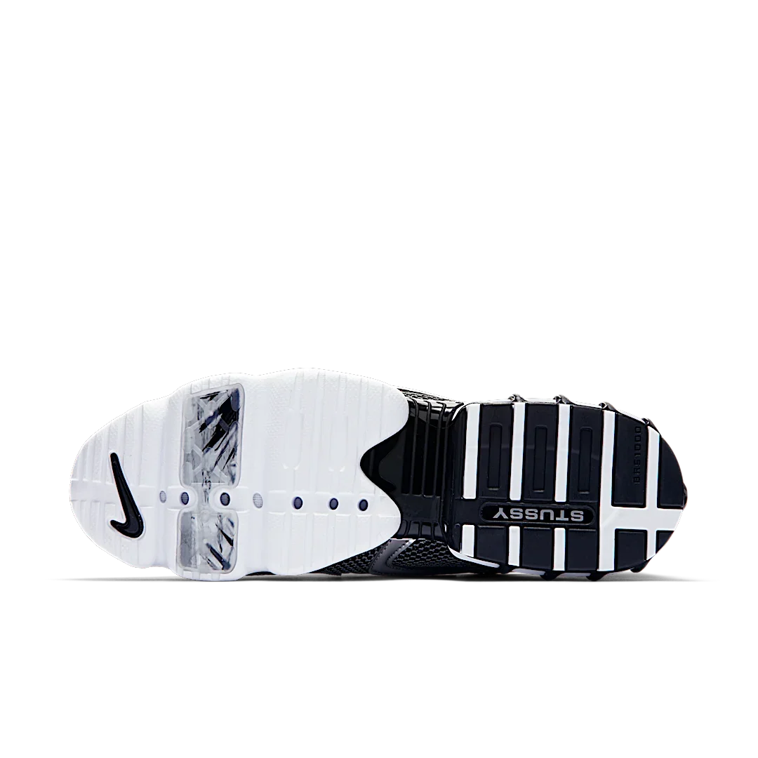 Overkicks - Nike Air Zoom Spiridon Cage 2 Stussy Pure Platinum (CU1854-001) - detalle suela