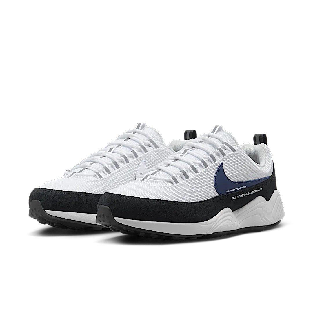 Overkicks - Nike Air Zoom Spiridon Fragment Design White Blue Void (HF5455-100) - vista trasera