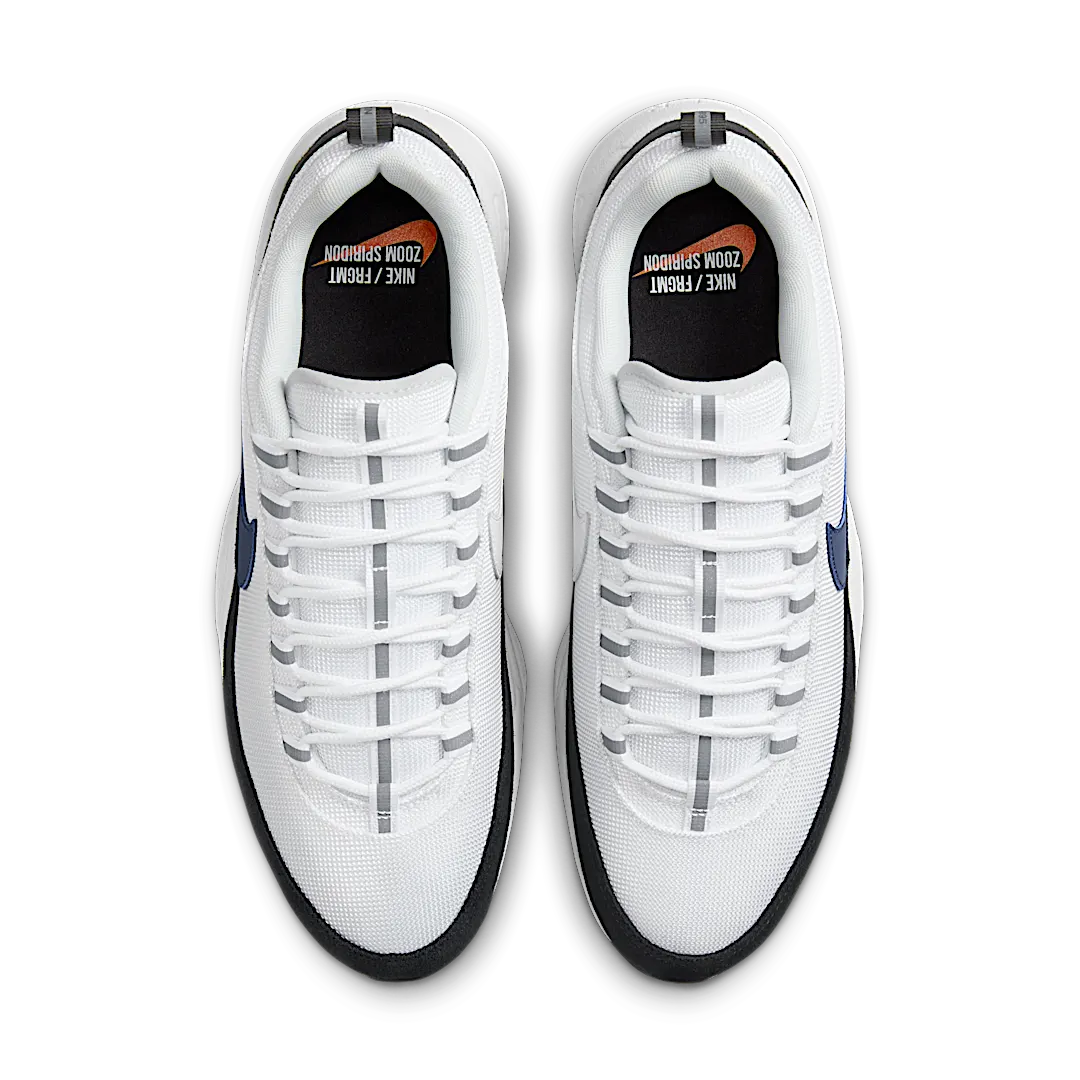 Overkicks - Nike Air Zoom Spiridon Fragment Design White Blue Void (HF5455-100) - par completo