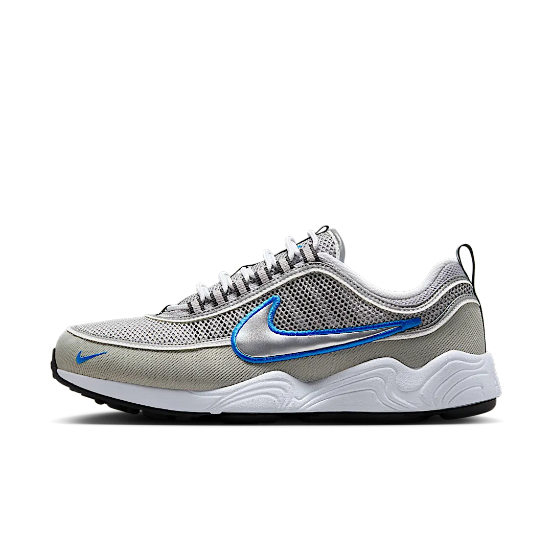 Overkicks - Nike Air Zoom Spiridon SP Metallic Silver Blue (HF9117-003) - vista lateral