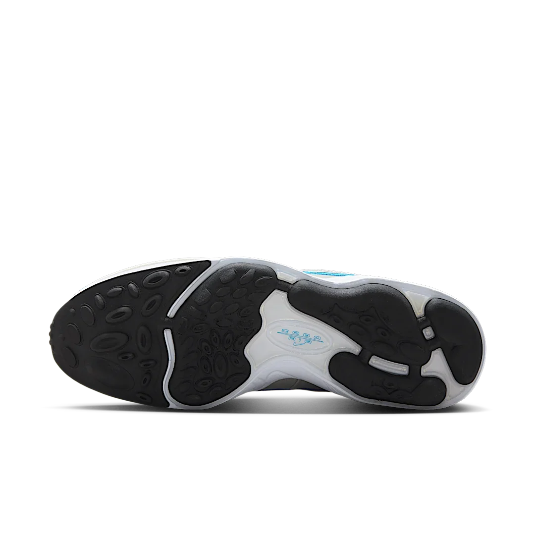 Overkicks - Nike Air Zoom Spiridon SP Metallic Silver Blue (HF9117-003) - detalle suela