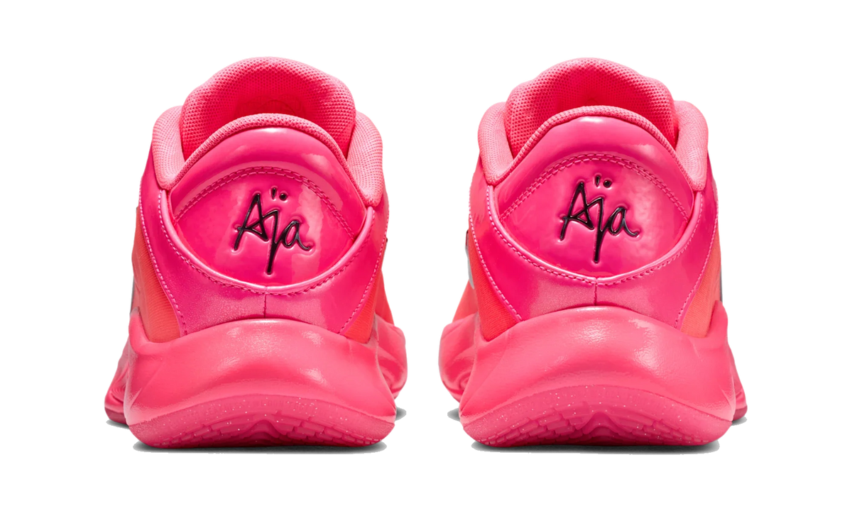 Overkicks - Nike Aja Wilson AOne All-Star Hyper Pink (Womens) (FZ8605-610 / FZ8606-610) - detalle talon