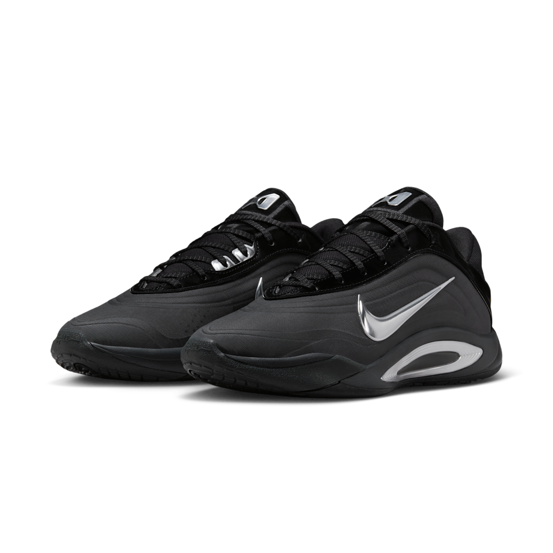Overkicks - Nike Aja Wilson AOne Black Dark Smoke Grey (Womens) (FZ8605-002 / FZ8606-002) - vista trasera