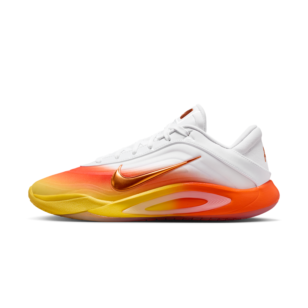 Overkicks - Nike Aja Wilson AOne Candy Corn Queen (Womens) (FZ8605-103) - vista lateral