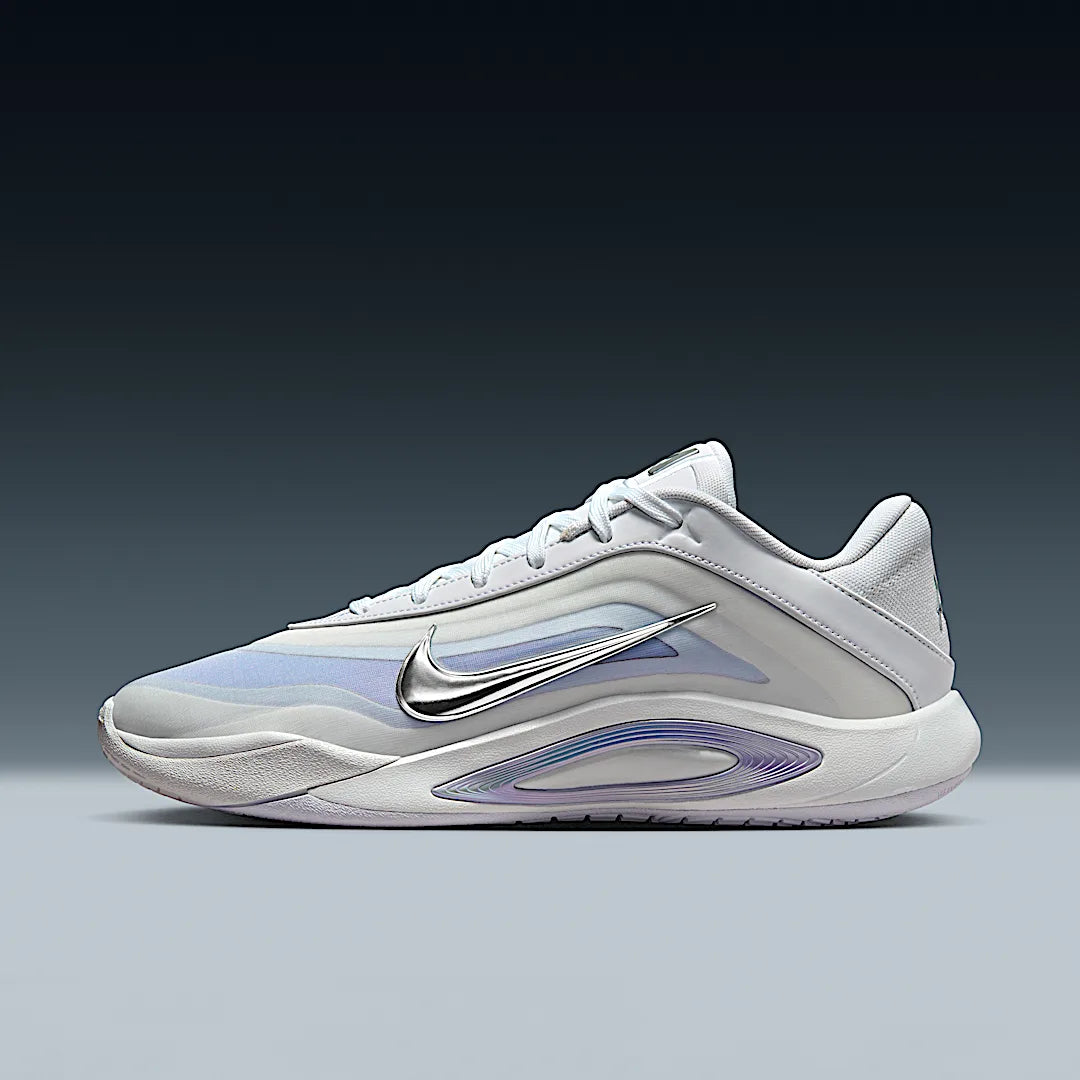 Overkicks - Nike Aja Wilson AOne Pearl (Womens) (FZ8605-100 / FZ8606-100) - vista lateral