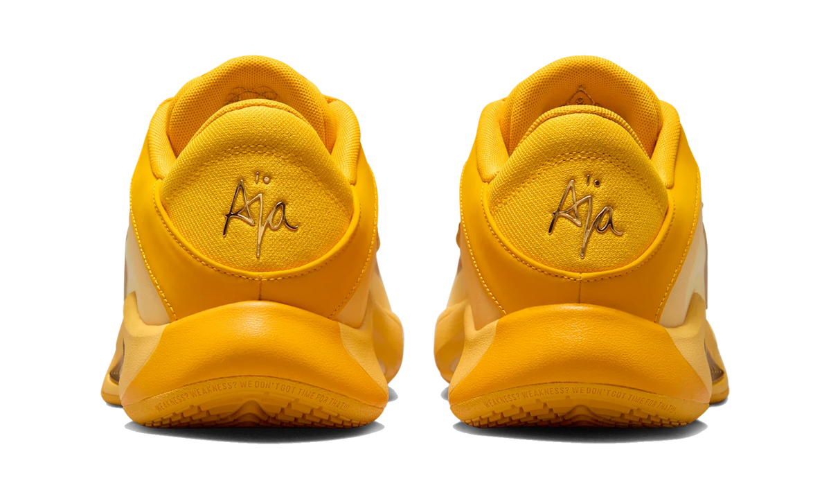 Overkicks - Nike Aja Wilson AOne Sunshine (Womens) (FZ8605-701) - detalle talon