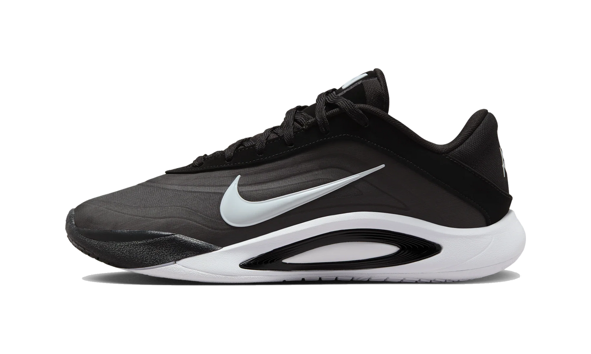 Overkicks - Nike Aja Wilson AOne TB Black White (Womens) (HQ8500-001) - vista lateral