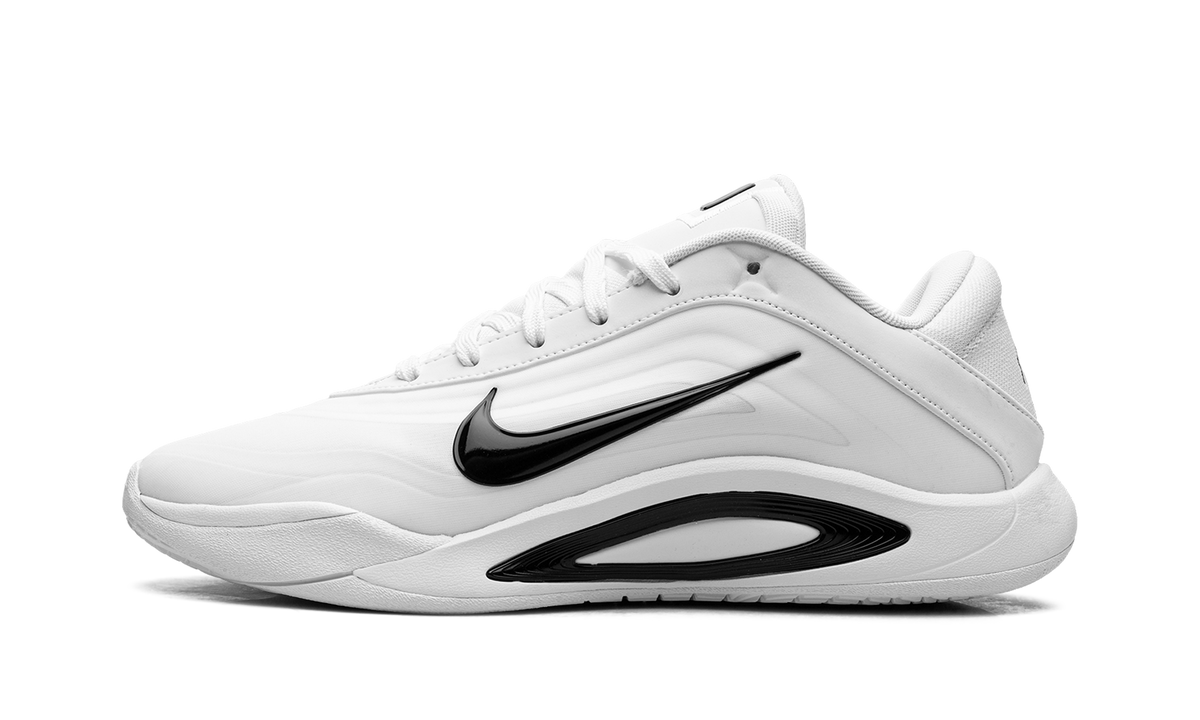 Overkicks - Nike Aja Wilson AOne TB White Black (Womens) (HQ8500-100) - vista lateral