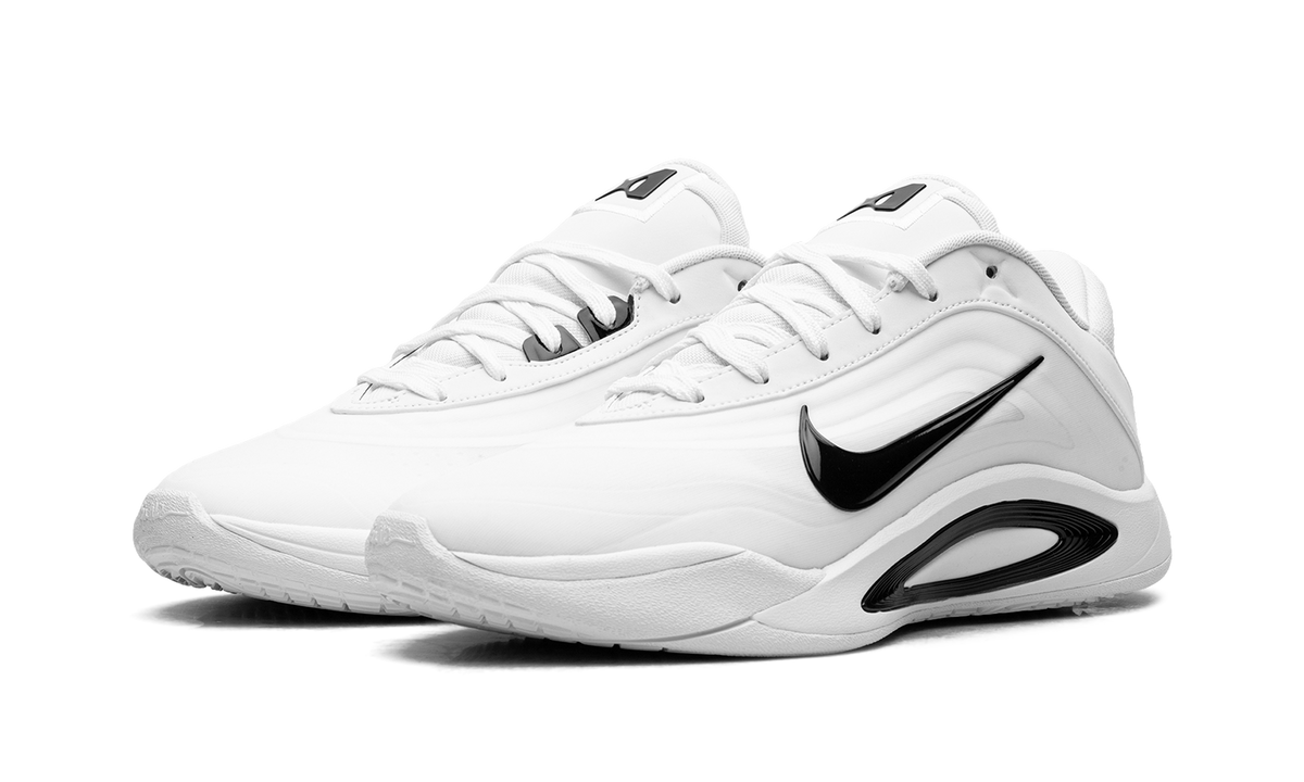 Overkicks - Nike Aja Wilson AOne TB White Black (Womens) (HQ8500-100) - vista trasera