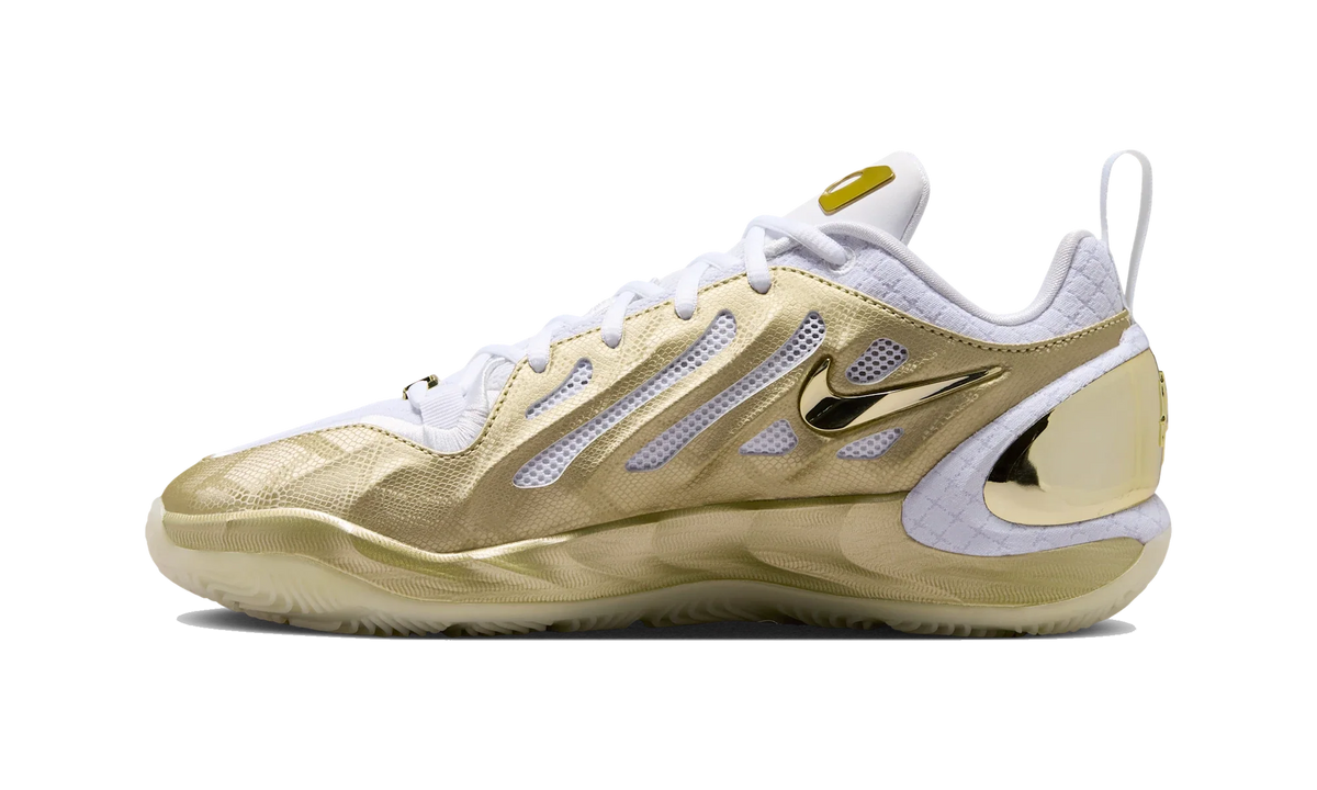 Overkicks - Nike Aja Wilson ATwo Gold Standard (Womens) (IO8212-900) - vista lateral