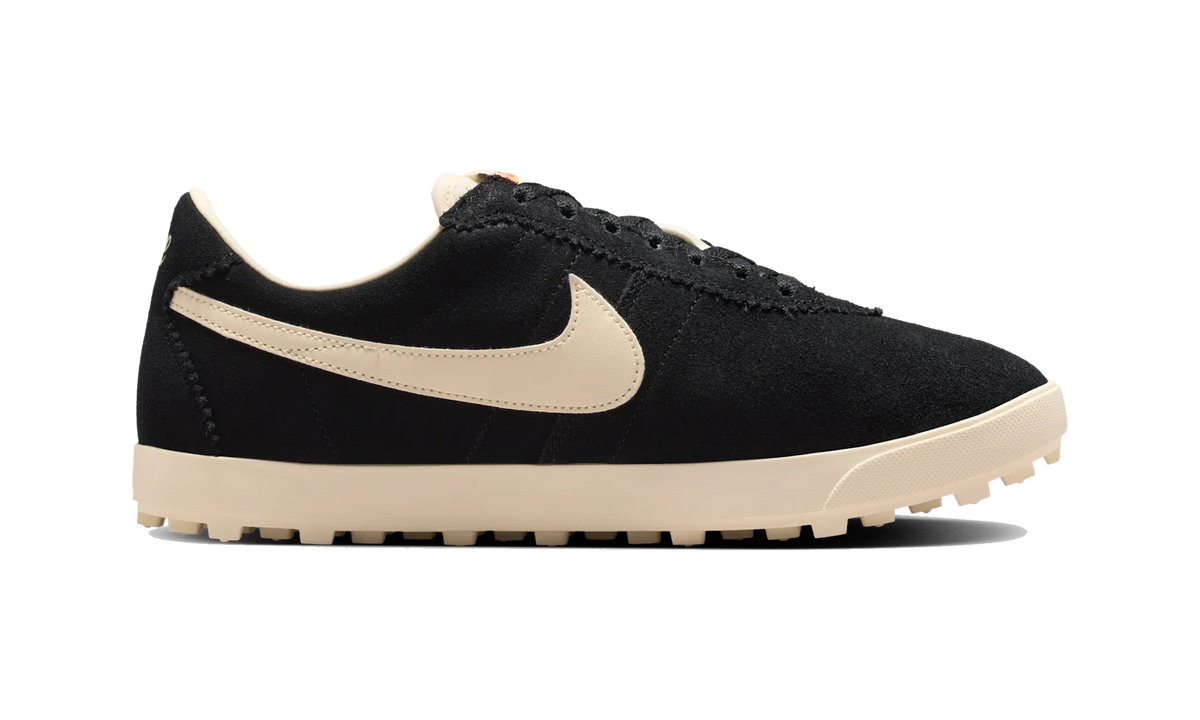 Overkicks - Nike Astrograbber Suede Black Muslin (Womens) (IQ7611-001) - detalle suela