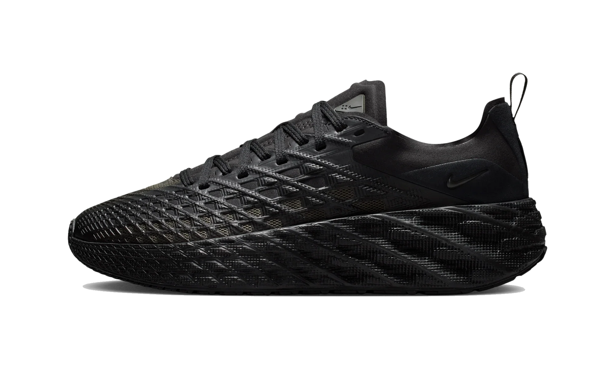 Overkicks - Nike Ava Edge Black Newsprint (IM1973-004) - vista lateral