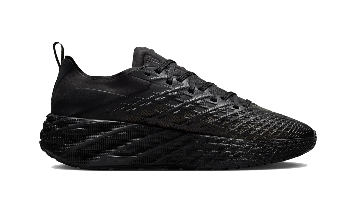 Overkicks - Nike Ava Edge Black Newsprint (IM1973-004) - detalle suela