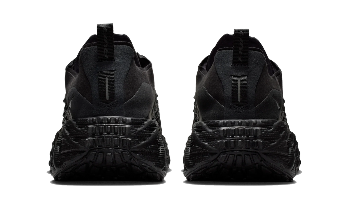Overkicks - Nike Ava Edge Black Newsprint (IM1973-004) - detalle talon