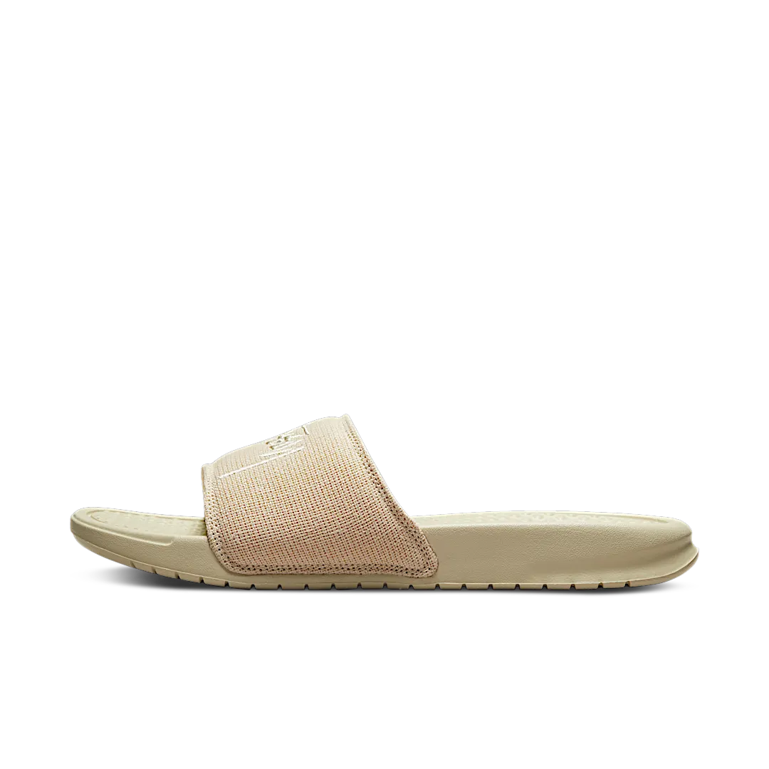 Overkicks - Nike Benassi Slide Stussy Fossil (DH1584-200) - vista lateral
