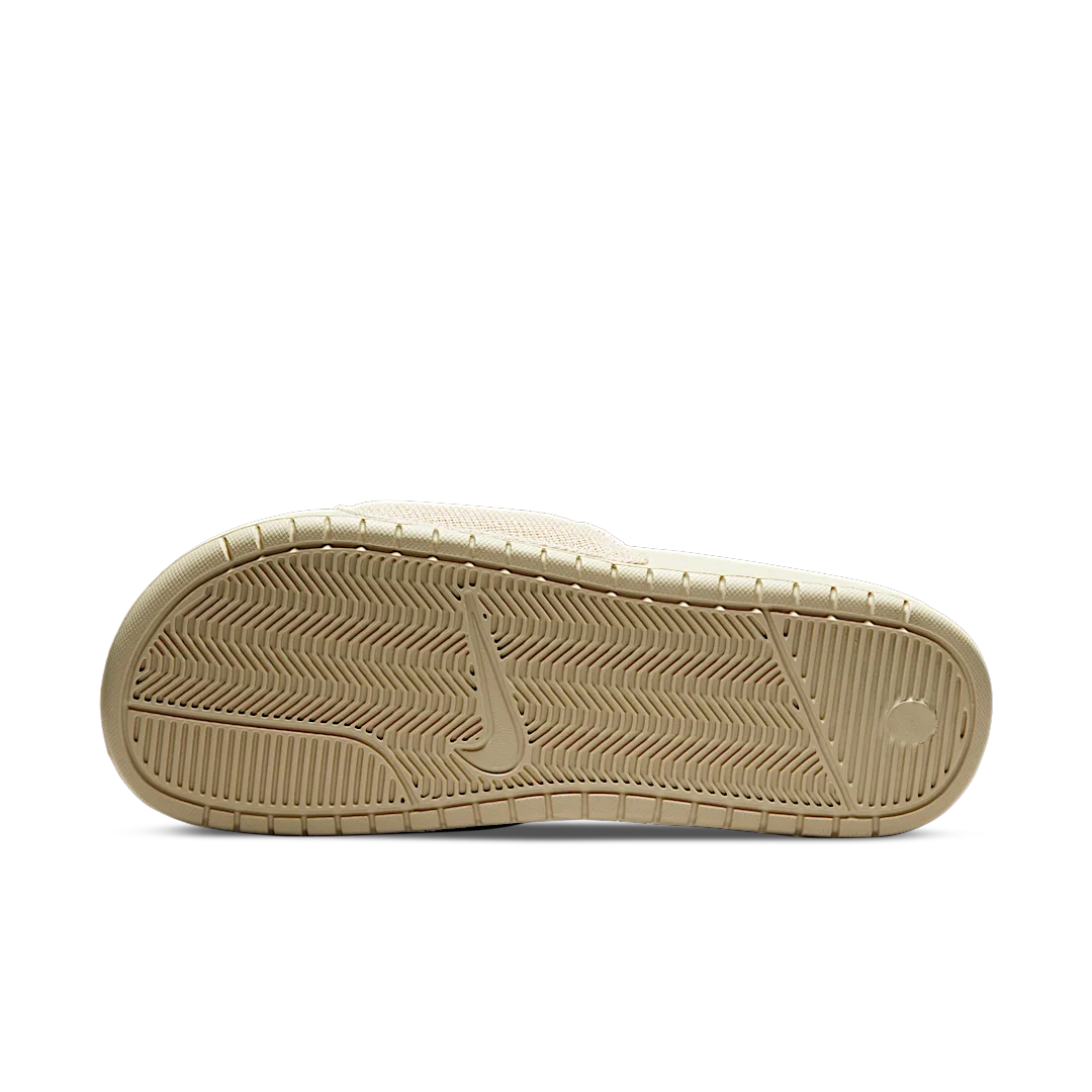 Overkicks - Nike Benassi Slide Stussy Fossil (DH1584-200) - detalle suela