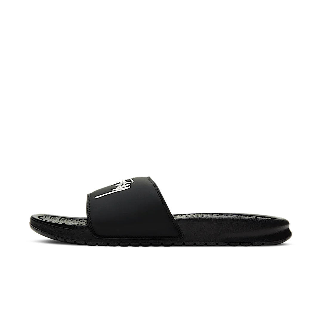 Overkicks - Nike Benassi Stussy Black (DC5239-001) - vista lateral