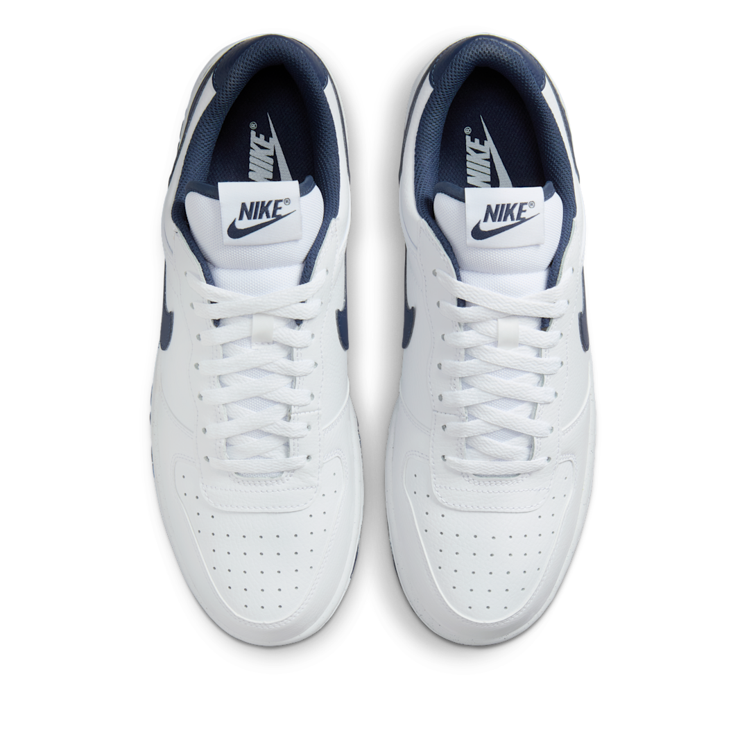 Overkicks - Nike Big Nike Low White Midnight Navy (355152-140) - par completo