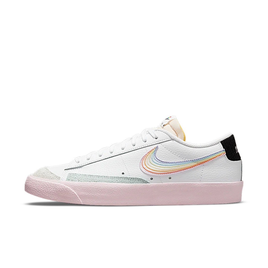 Overkicks - Nike Blazer Low 77 Be True (2021) (DD3034-100) - vista lateral