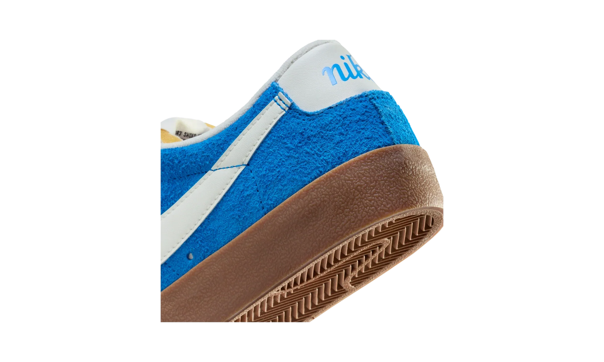 Overkicks - Nike Blazer Low 77 Vintage Photo Blue Gum (Womens) (FQ8060-400) - detalle
