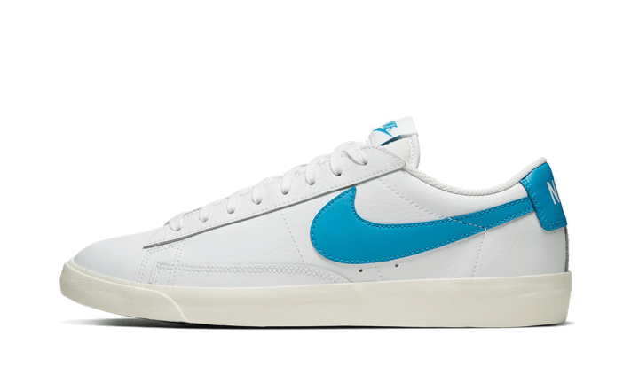 Overkicks - Nike Blazer Low White Laser Blue (CI6377-104) - vista lateral